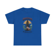 Oregon Graphic Tee - Vintage Style Unisex Cotton T-Shirt, Great for Nature Lovers, Casual Wear, USA States Design