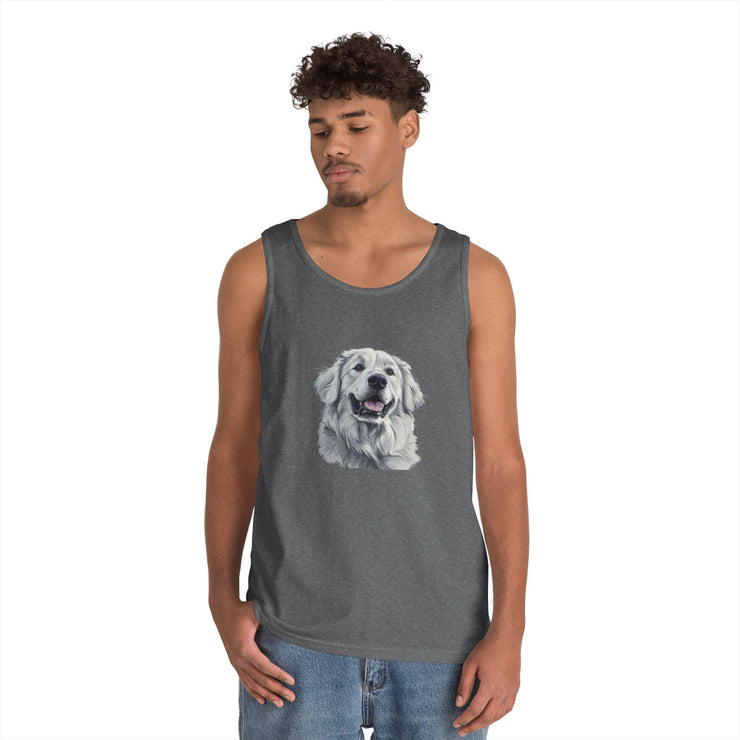Golden Retriever Tank Top - Perfect for Dog Lovers, Casual Wear, Summer Outings, Pet Lovers Gift, Outdoor Adventures