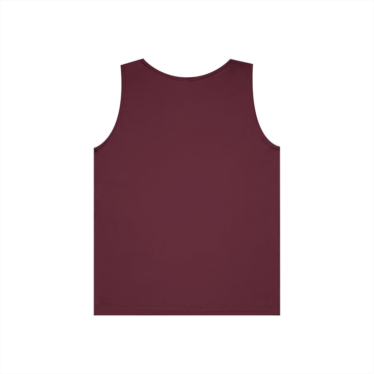 Vegan Power Tank Top | Unisex Heavy Cotton Gym Shirt, Workout Apparel, Fitness Gift, Eco-Friendly Exercise Tee