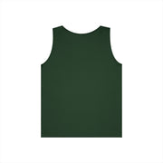 Dog Lover's Unisex Heavy Cotton Tank Top - Cute Pet Art, Custom Gift for Dog Owners, Summer Casual Wear, Animal Lover Apparel