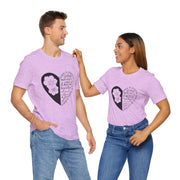 Heartfelt Love Quote Tee, Inspirational Unisex Shirt, Gifts for Her, Casual Outfit, Valentine/Anniversary Gift, Motivational Apparel