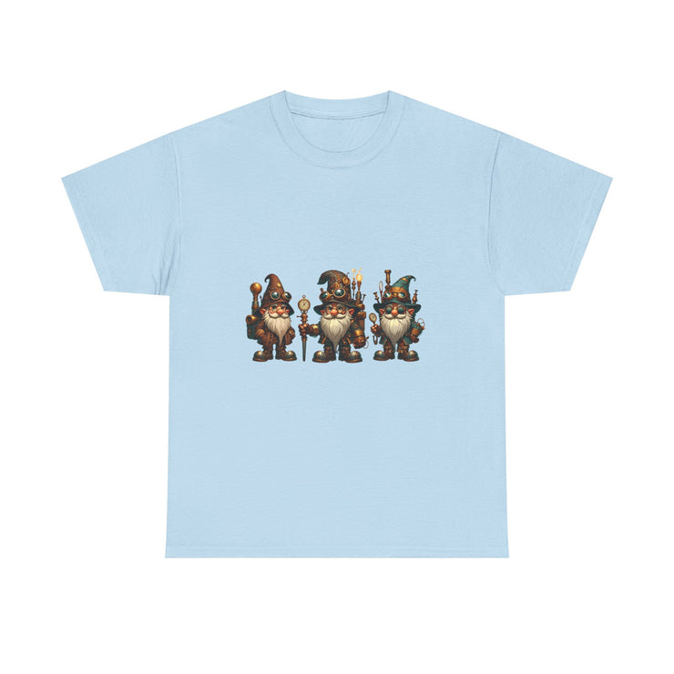 Unisex Heavy Cotton Tee, Funny T-Shirt, Cute Gift, Casual Wear, Gnome Lovers, Birthday Gift, Nature Enthusiast