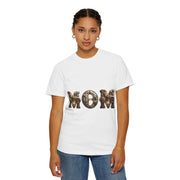Mom Themed Unisex Garment-Dyed T-Shirt, Perfect for Mother's Day, Casual Wear, Gift for Moms, Family Gatherings, Everyday Comfort