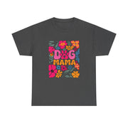 Dog Mama Floral Tee, Cute Dog Mom T-Shirt, Flower Design Unisex Cotton Shirt, Pet Lover Gift,