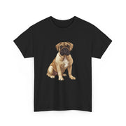 Cute Dog Lover Tee, Unisex Heavy Cotton Tee, Pet Owner Gift, Casual Dog Shirt, Dog-Themed Apparel, Everyday Wear