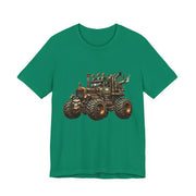 Rustic Tractor Graphic Tee, Farm Life Apparel, Unisex Jersey Tee, Country Style Shirt, Gift for Farmers, Car Design
