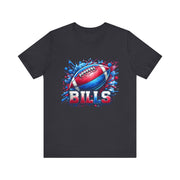 Bills Football Tee, Unisex Sports Shirt, Game Day Apparel, Team Spirit Wear, Gift for Fans, Sports Design