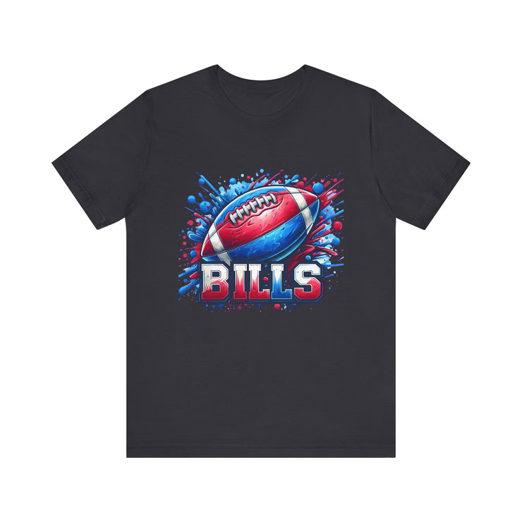 Bills Football Tee, Unisex Sports Shirt, Game Day Apparel, Team Spirit Wear, Gift for Fans, Sports Design