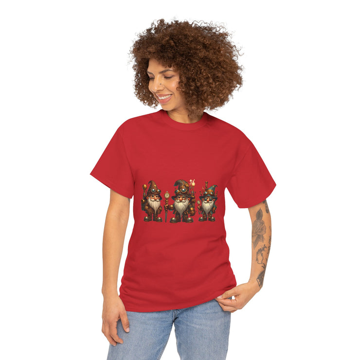 Unisex Heavy Cotton Tee, Funny T-Shirt, Cute Gift, Casual Wear, Gnome Lovers, Birthday Gift, Nature Enthusiast