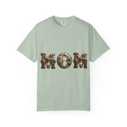 Mom Themed Unisex Garment-Dyed T-Shirt, Perfect for Mother's Day, Casual Wear, Gift for Moms, Family Gatherings, Everyday Comfort