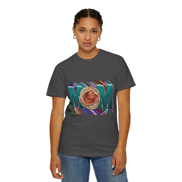 Mom-Themed Unisex Garment-Dyed T-shirt, Gift for Mothers Day, Birthday, Family Gatherings, Casual Wear, Mothers Day Design