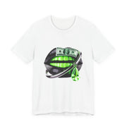 Green Glam Lip Graphic Tee | Unisex Jersey Short Sleeve Shirt, Fashion Tee, Trendy T-shirt, Gift for Her, Casual Wear