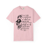 Faith-Inspired Unisex T-Shirt, Inspirational Quote Tee, Confidence T-Shirt, Biblical Verse Apparel, Casual Faith Clothing, Motivational Design Christain Design,