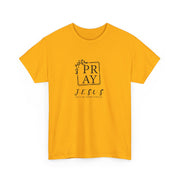 Unisex Heavy Cotton Tee, Christain Design, Motivational, Inspritional Design