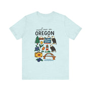 Oregon State Pride Tee, Explore Oregon T-Shirt, Travel Souvenir Shirt, USA States Design