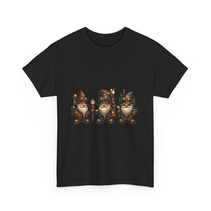 Unisex Heavy Cotton Tee, Funny T-Shirt, Cute Gift, Casual Wear, Gnome Lovers, Birthday Gift, Nature Enthusiast