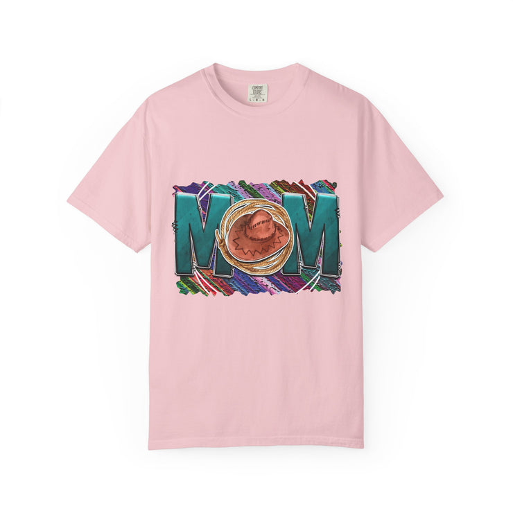 Mom-Themed Unisex Garment-Dyed T-shirt, Gift for Mothers Day, Birthday, Family Gatherings, Casual Wear, Mothers Day Design