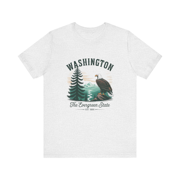 Unisex Jersey Short Sleeve Tee, USA States Design