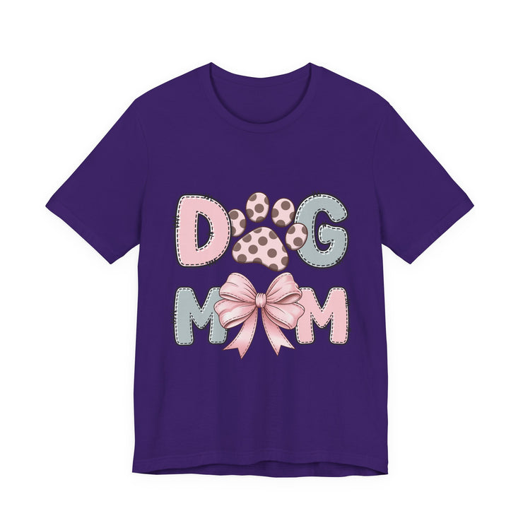 Dog Mom Tee, Cute Pet Lover Shirt, Gift for Dog Owners, Casual Dog Mom Wear, Animal Lover Clothing, Mothers Day