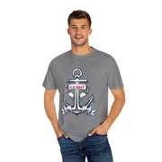 Unisex T-Shirt with U.S. Navy Anchor Design, Casual Tee, Maritime Gift, Sailor Apparel, Patriotic Wear, Summer Style