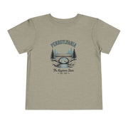 Pennsylvania Adventure Toddler Tee, Cute Kids Shirt, Gift for Little Explorers, Vacation Outfit, USA States Design