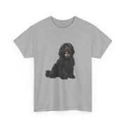 Dog Lover Unisex Heavy Cotton Tee, Pet Owner Gift, Cute Dog Shirt, Casual Wear, Animal Lover Tee, Everyday Comfort