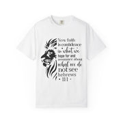 Faith-Inspired Unisex T-Shirt, Inspirational Quote Tee, Confidence T-Shirt, Biblical Verse Apparel, Casual Faith Clothing, Motivational Design Christain Design,