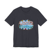 Winter Blessings Unisex Jersey Tee, Cozy Winter T-shirt, Holiday Gift, Seasonal Apparel, Comfortable Casual Wear