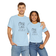Unisex Heavy Cotton Tee, Christain Design, Motivational, Inspritional Design