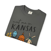 Kansas Adventure T-Shirt, Unisex Graphic Tee, Gift for Travelers,  USA States Design