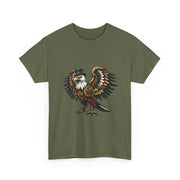 Eagle Graphic Tee, Unisex Heavy Cotton Shirt, Animal Lover Gift, Nature T-Shirt, Wildlife Apparel, Casual Daily Wear