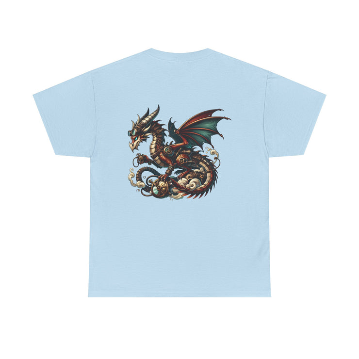 Dragon Graphic Tee, Unisex Cotton T-Shirt, Fantasy Shirt, Gift for Gamers, Cool Casual Wear, Dragon Lover Apparel
