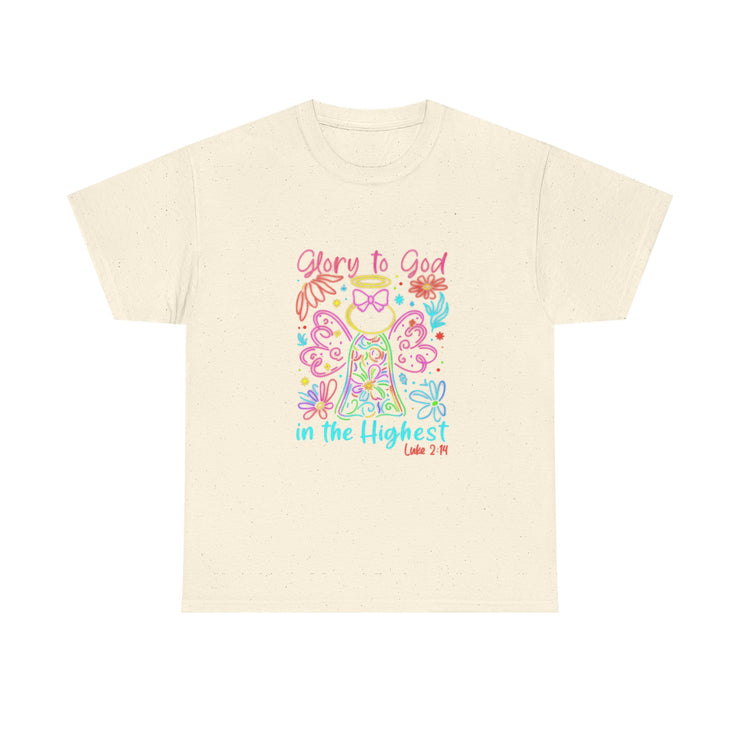 Colorful Faith-Inspired Tee for Celebrations, Perfect for Church Events, Gift for Believers, Gospel Apparel, Christian Keepsake