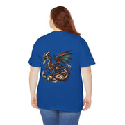 Dragon Graphic Tee, Unisex Cotton T-Shirt, Fantasy Shirt, Gift for Gamers, Cool Casual Wear, Dragon Lover Apparel