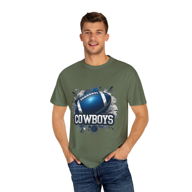 Unisex Sports T-Shirt with Cowboys Design, Football Tee, Game Day Apparel, Casual Wear, Gift for Football Fans, Sports Design