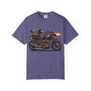 Motorcycle T-Shirt, Unisex Graphic Tee, Biker Shirt, Gift for Him/Her, Festival Apparel, Cool Casual Wear, Bike Design