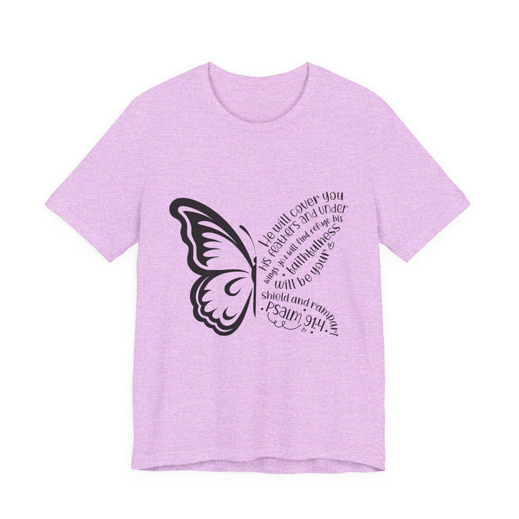 Inspirational Quote Tee, Motivational Shirt, Unisex Graphic T-Shirt, Gift for Her,Butterfly Love