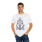 Unisex T-Shirt with U.S. Navy Anchor Design, Casual Tee, Maritime Gift, Sailor Apparel, Patriotic Wear, Summer Style