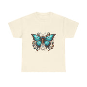 Butterfly Graphic Tee, Vintage-Inspired Shirt, Nature Lover's Gift, Spring Fashion, Eco-Friendly Unisex Tee