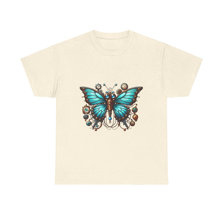 Butterfly Graphic Tee, Vintage-Inspired Shirt, Nature Lover's Gift, Spring Fashion, Eco-Friendly Unisex Tee