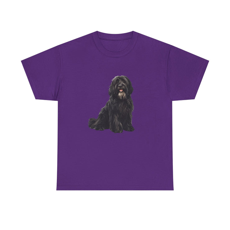 Dog Lover Unisex Heavy Cotton Tee, Pet Owner Gift, Cute Dog Shirt, Casual Wear, Animal Lover Tee, Everyday Comfort