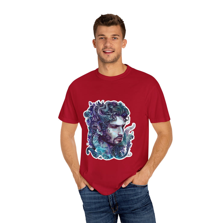 Mythical Sea Creature Tees, Artistic T-shirt, Bohemian Fashion, Unisex Shirt, Gift for Art Lovers, Ocean-Inspired Wear