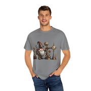 Steampunk Gnome T-shirt, Unique Graphic Tee for Fantasy Lovers, Gift for Birthdays, Everyday Wear, Unisex Casual Top