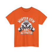 Winter Gym Arc Activated T-Shirt | Unisex Heavy Cotton Tee for Fitness Enthusiasts, Casual Wear, Weightlifting Gift, Workout Apparel, [...]