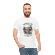 Pennsylvania Vintage Graphic Tee, Unisex T-Shirt, Nature Lover Gift, Travel Souvenir, State Pride Apparel