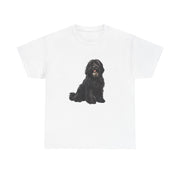 Dog Lover Unisex Heavy Cotton Tee, Pet Owner Gift, Cute Dog Shirt, Casual Wear, Animal Lover Tee, Everyday Comfort