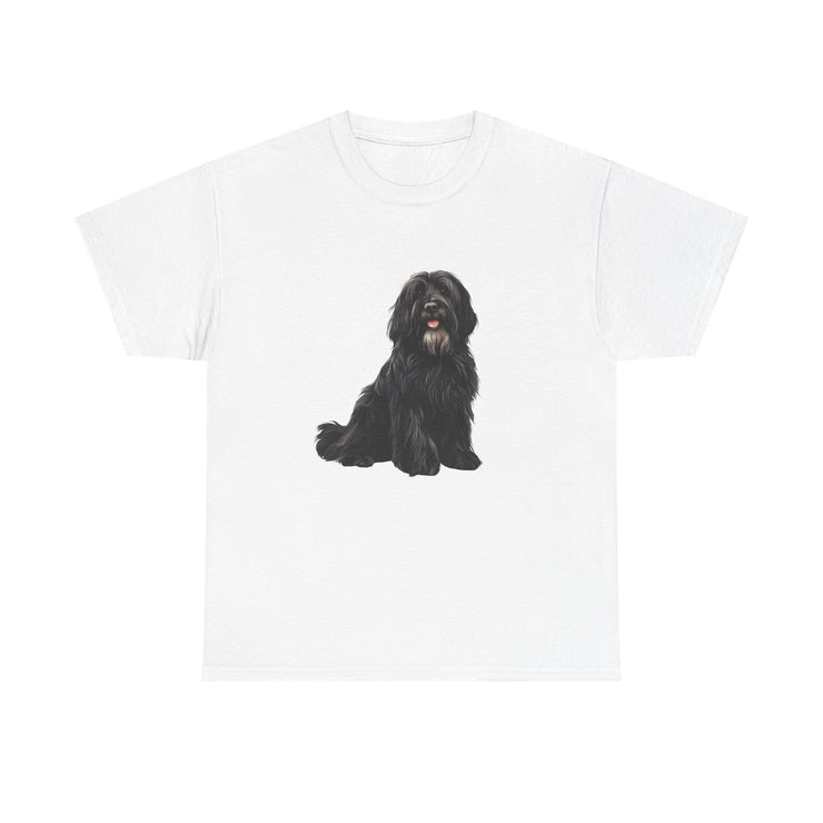 Dog Lover Unisex Heavy Cotton Tee, Pet Owner Gift, Cute Dog Shirt, Casual Wear, Animal Lover Tee, Everyday Comfort