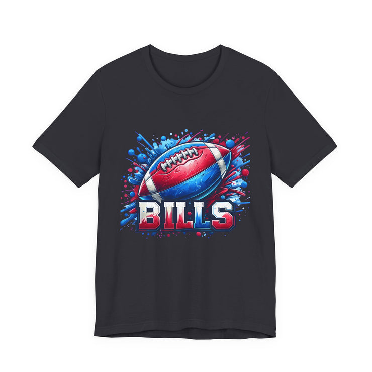 Bills Football Tee, Unisex Sports Shirt, Game Day Apparel, Team Spirit Wear, Gift for Fans, Sports Design