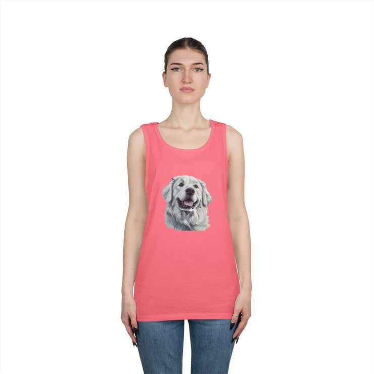 Golden Retriever Tank Top - Perfect for Dog Lovers, Casual Wear, Summer Outings, Pet Lovers Gift, Outdoor Adventures