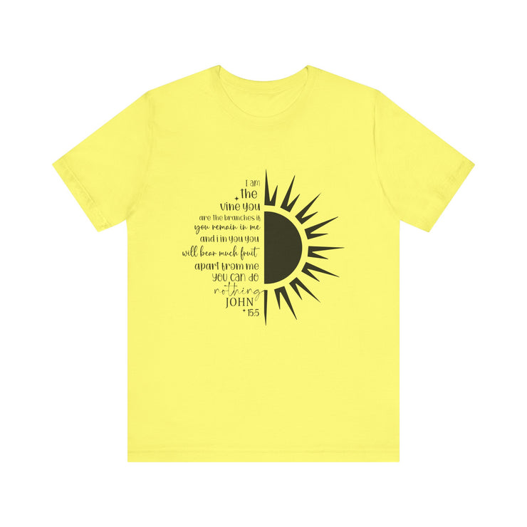 Inspirational Graphic Tee, Unisex T-Shirt, Motivational Quote Shirt, Faith-Based Apparel, Christian Design
